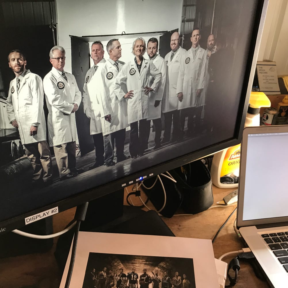 O’Brien Dental Lab - Dream Team photo - monitor