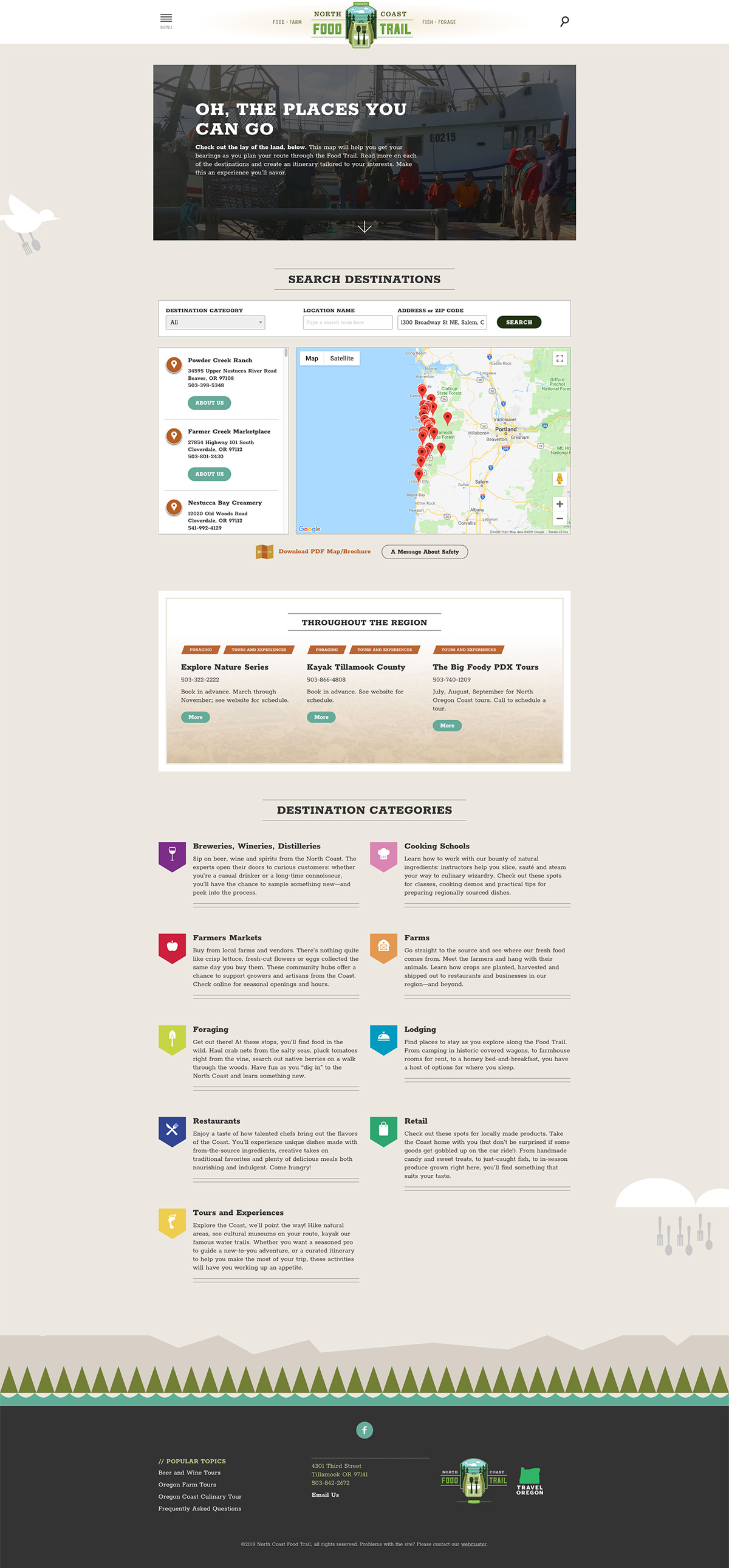 NCFT case web map