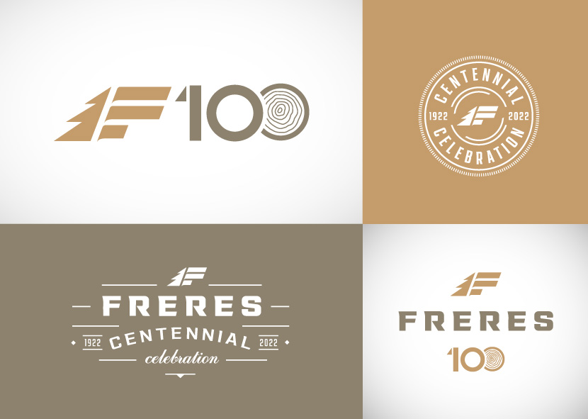 Freres centennial branding