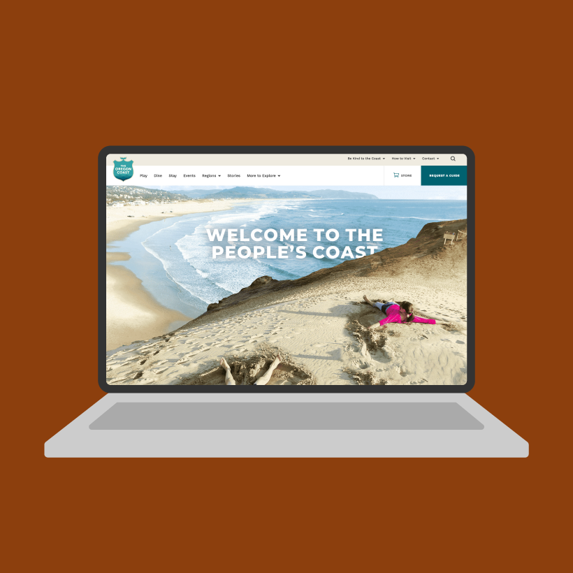 tourism website sample OCVA